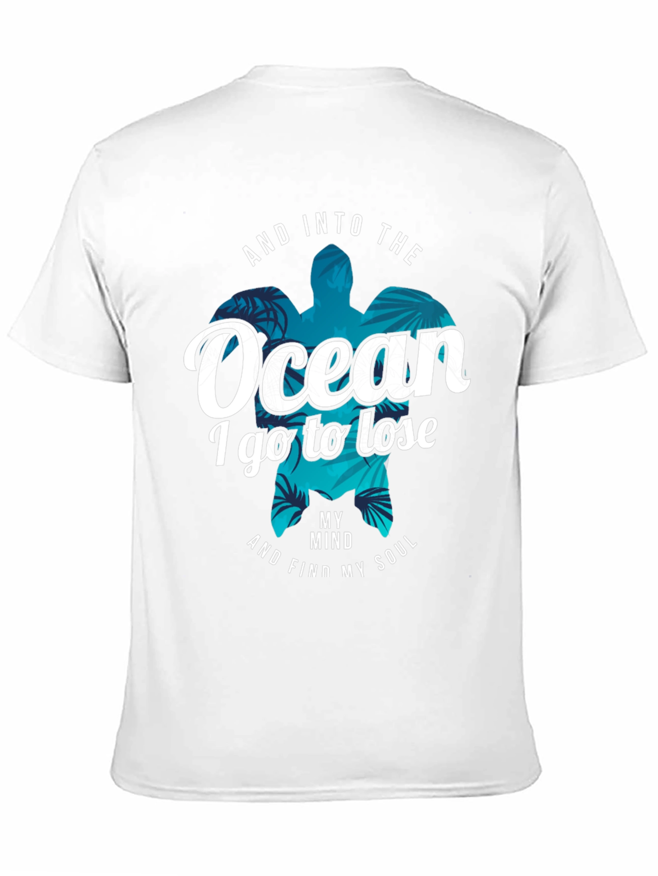 Ocean Soul T-Shirt - Turtle Graphic Tee
