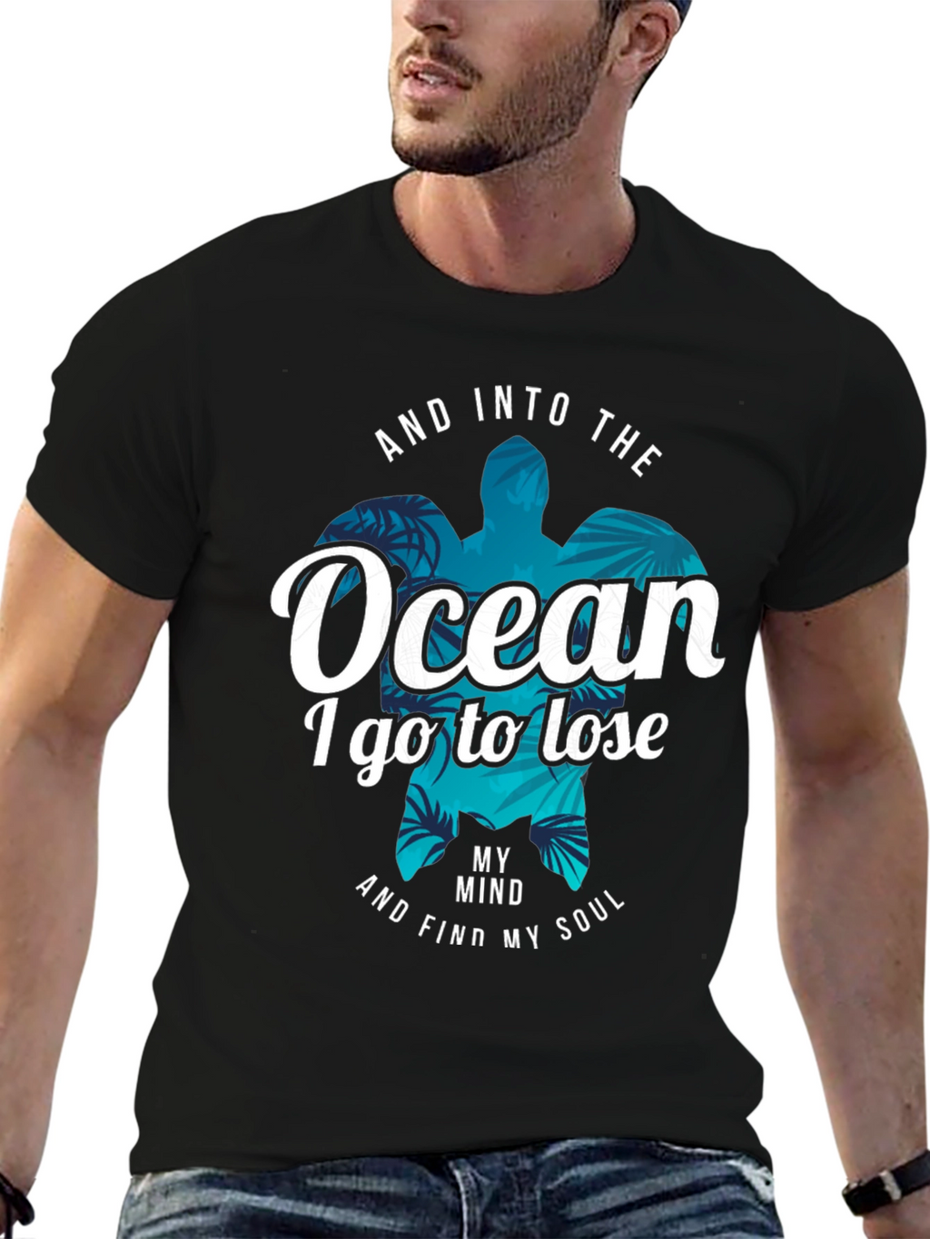 Ocean Soul T-Shirt - Turtle Graphic Tee