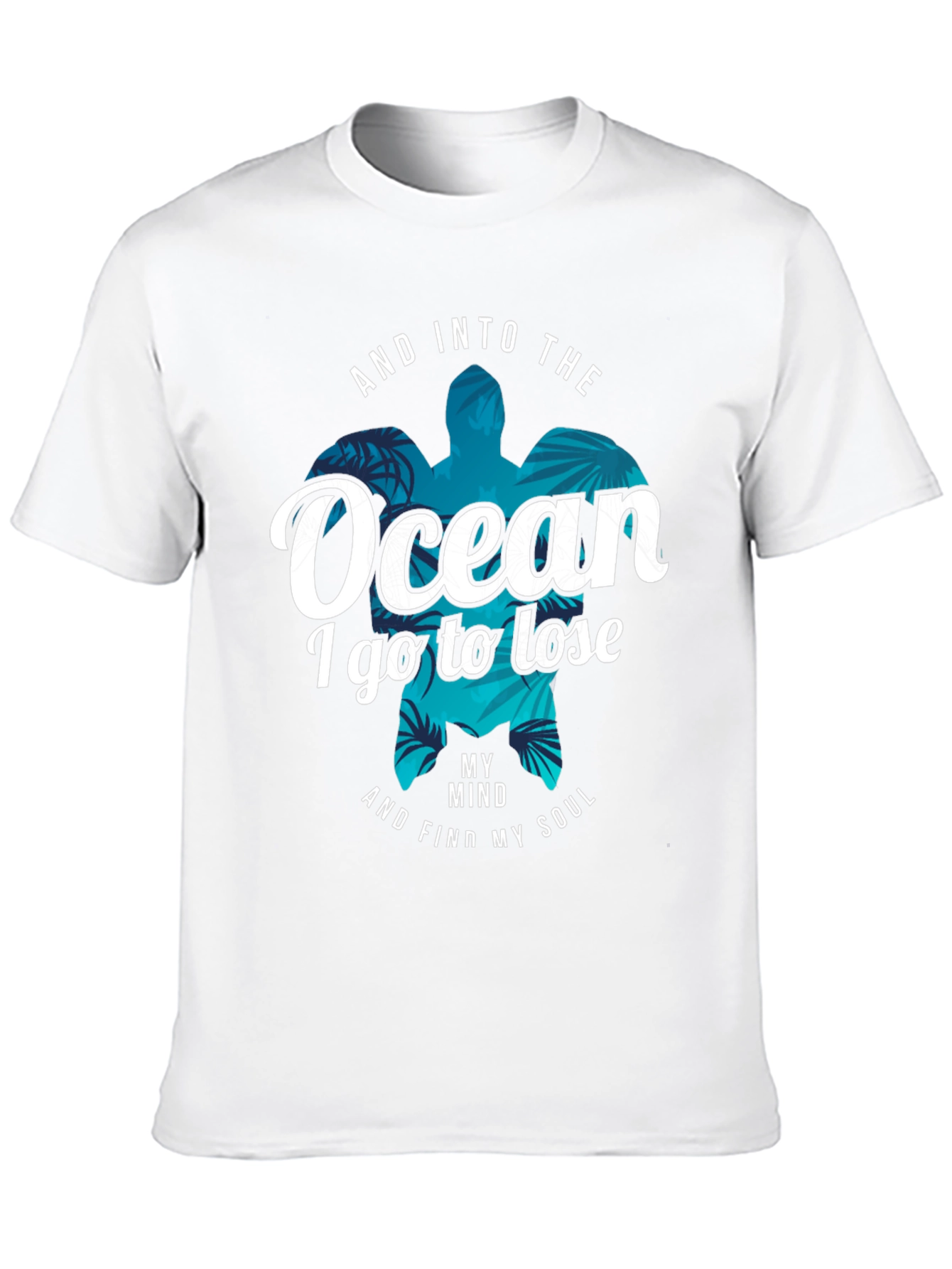 Ocean Soul T-Shirt - Turtle Graphic Tee