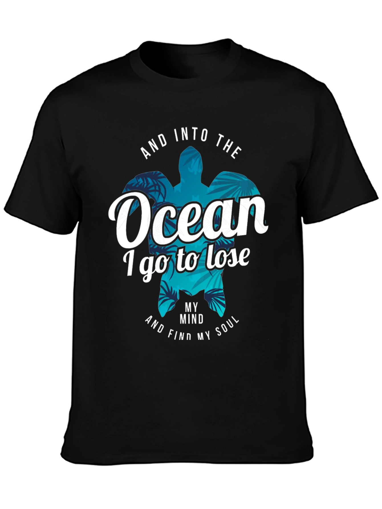 Ocean Soul T-Shirt - Turtle Graphic Tee