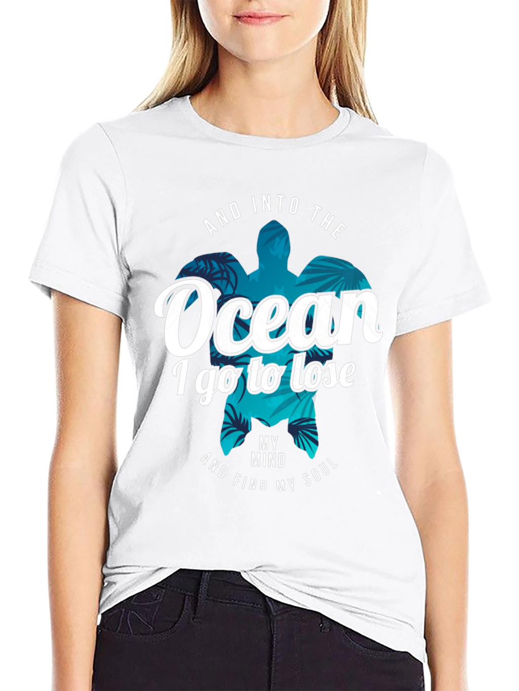 Ocean Soul T-Shirt - Turtle Graphic Tee