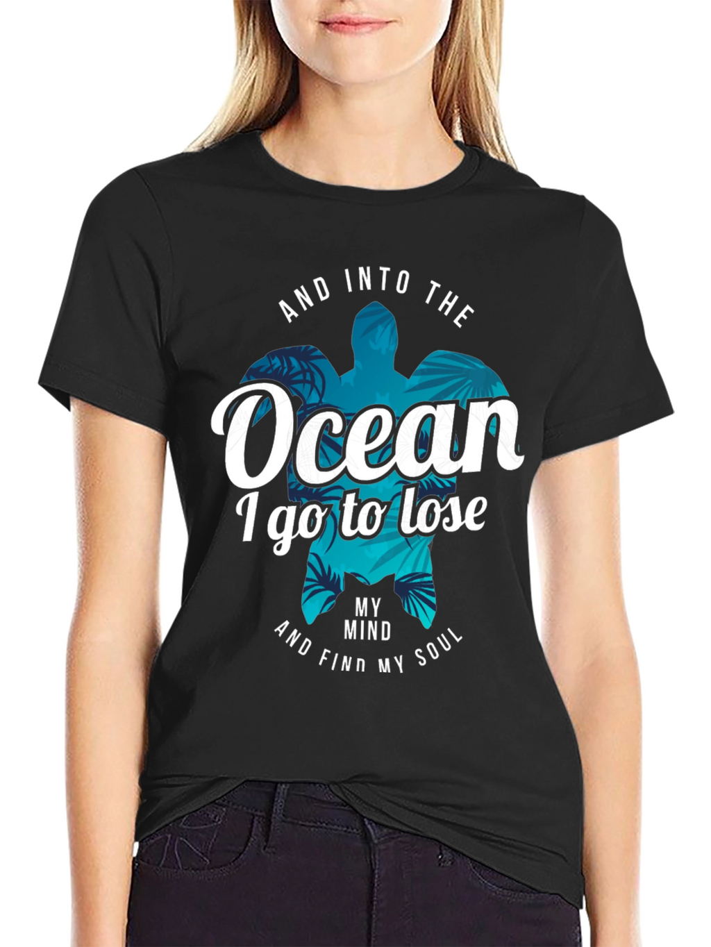 Ocean Soul T-Shirt - Turtle Graphic Tee