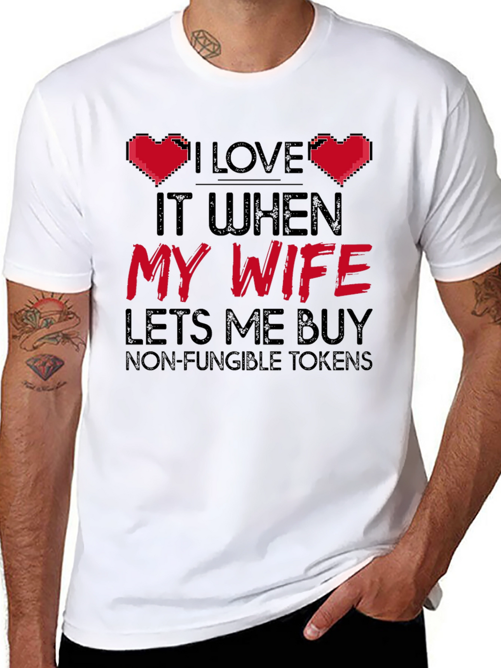 I Love My Wife NFT T-Shirt