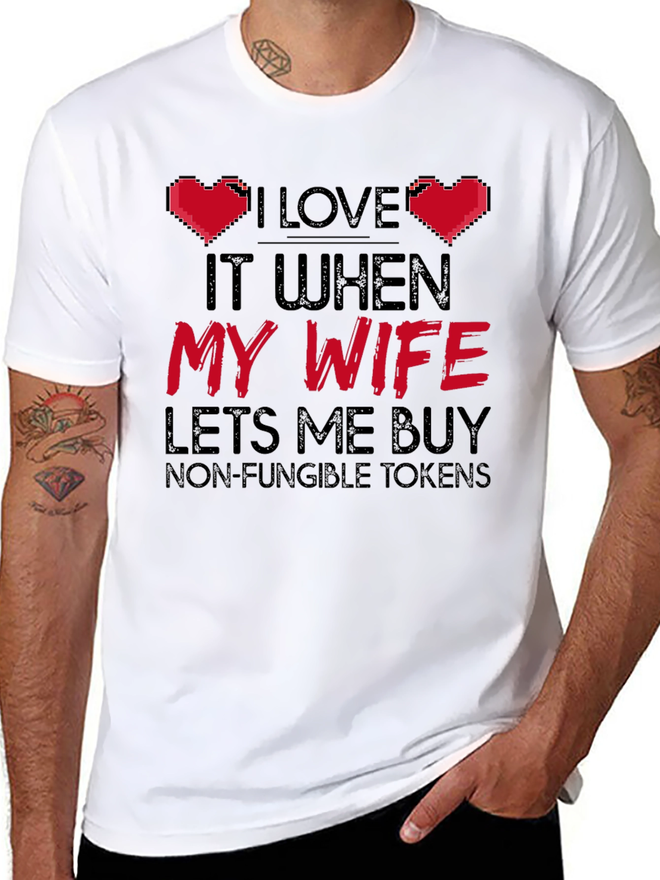 I Love My Wife NFT T-Shirt
