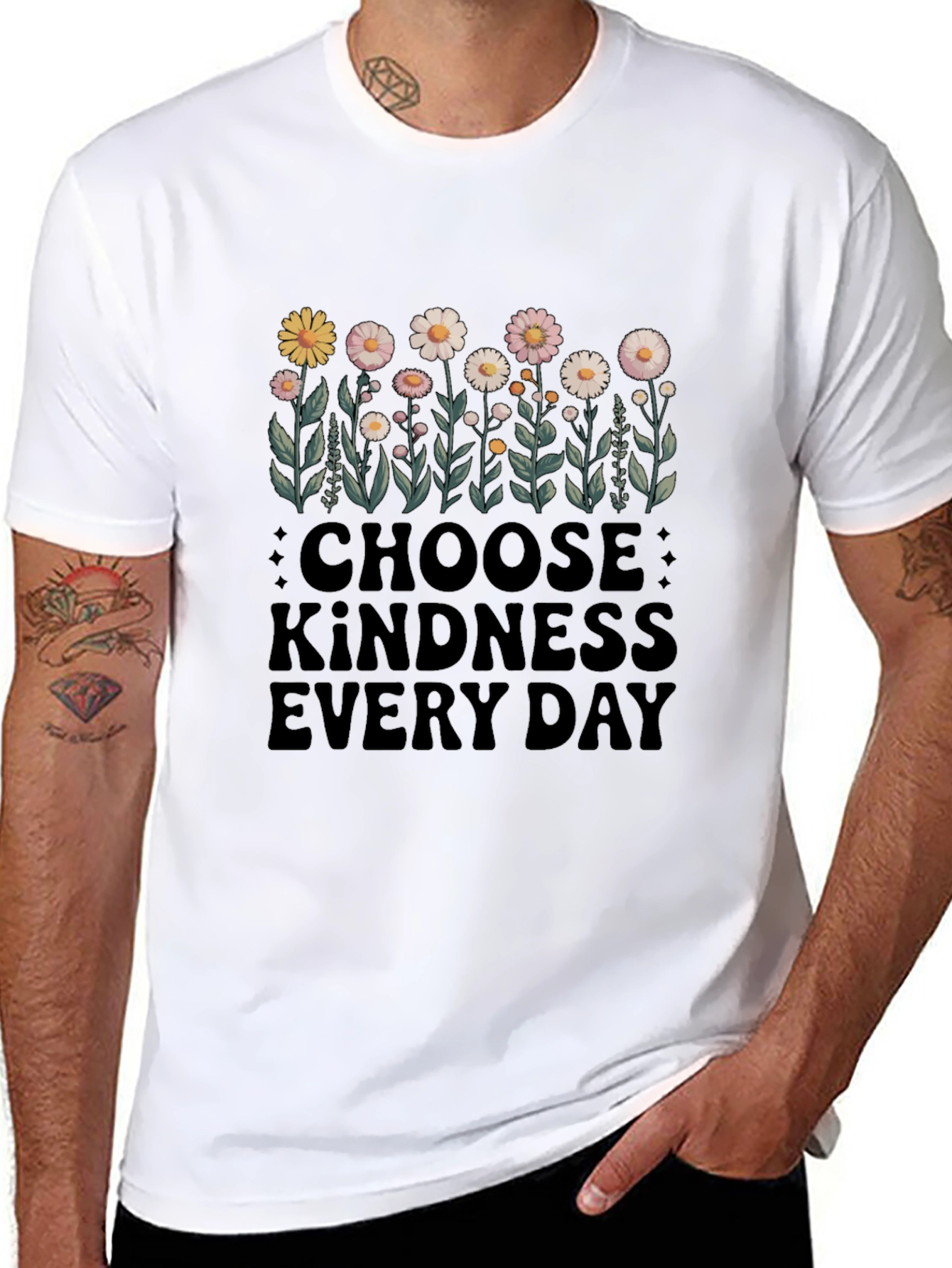 Choose Kindness Every Day Graphic T-Shirt