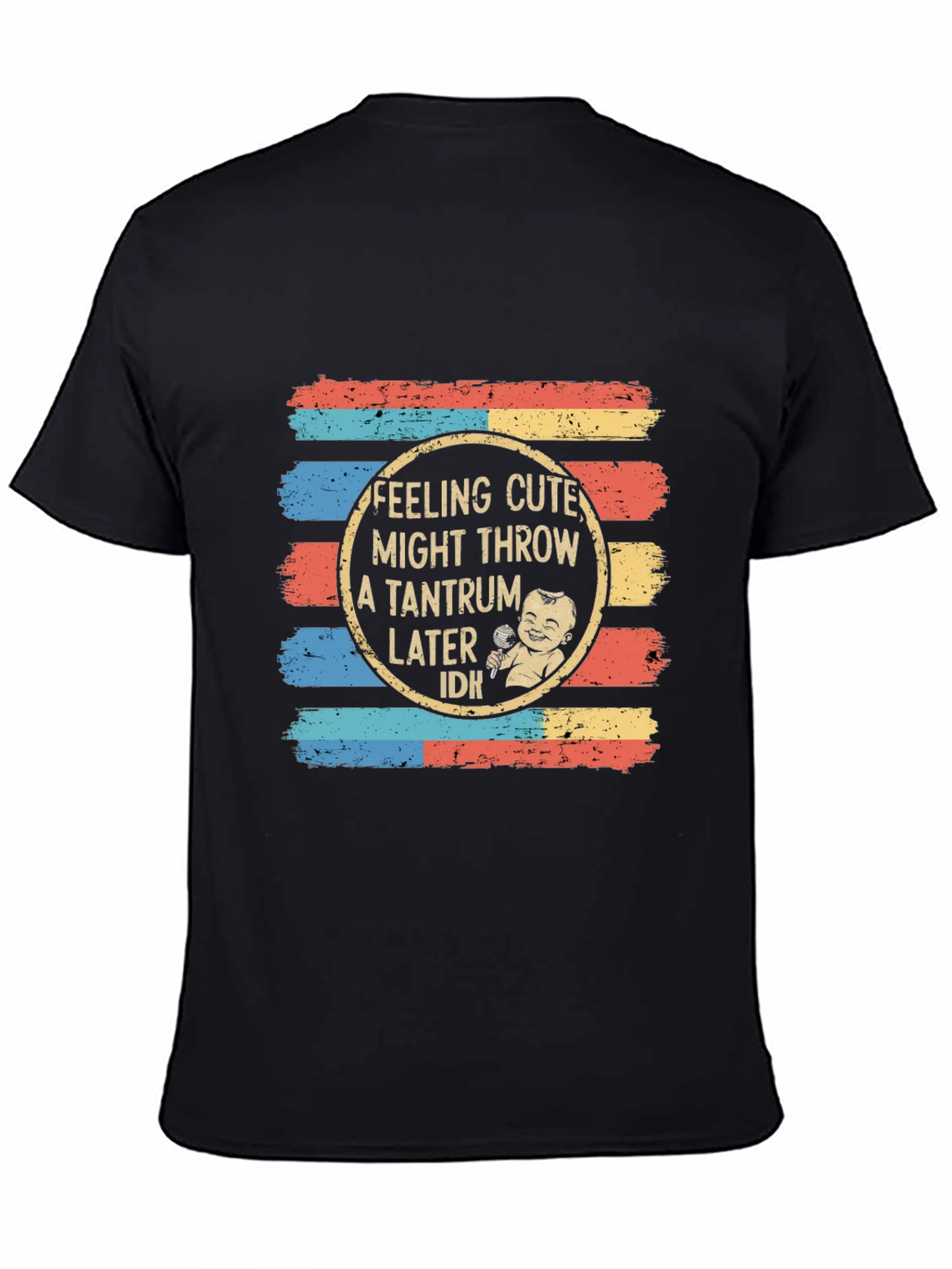 Cute Tantrum Baby T-Shirt - Retro Design