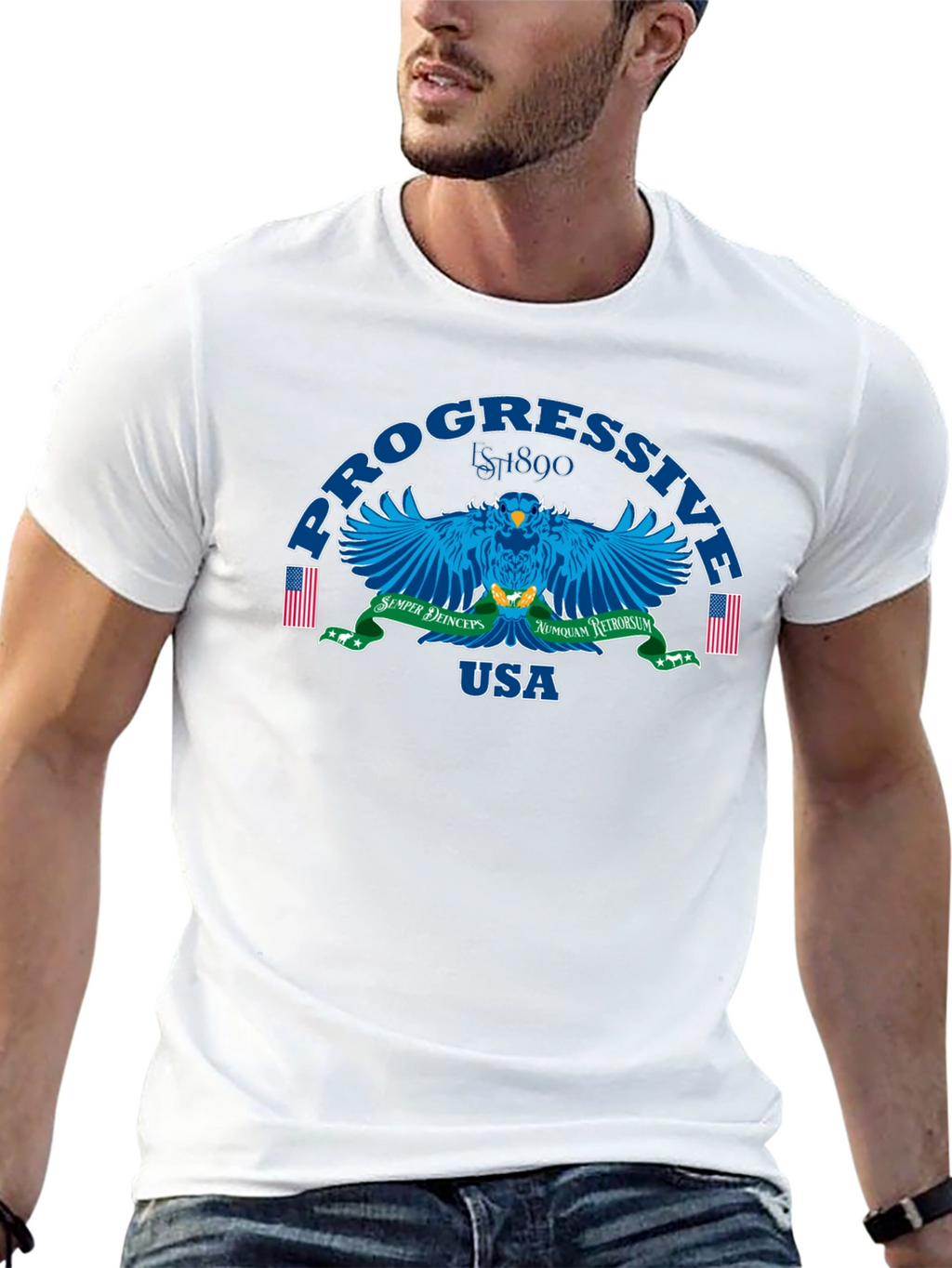 Progressive Est. 1890 Graphic T-Shirt