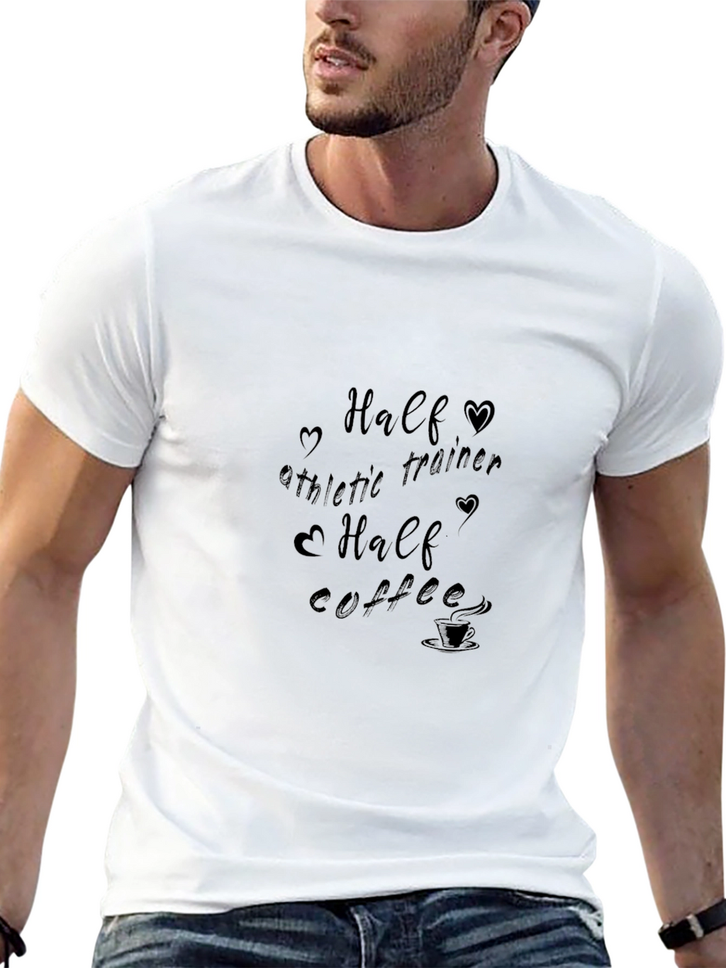 Athletic Trainer & Coffee T-Shirt