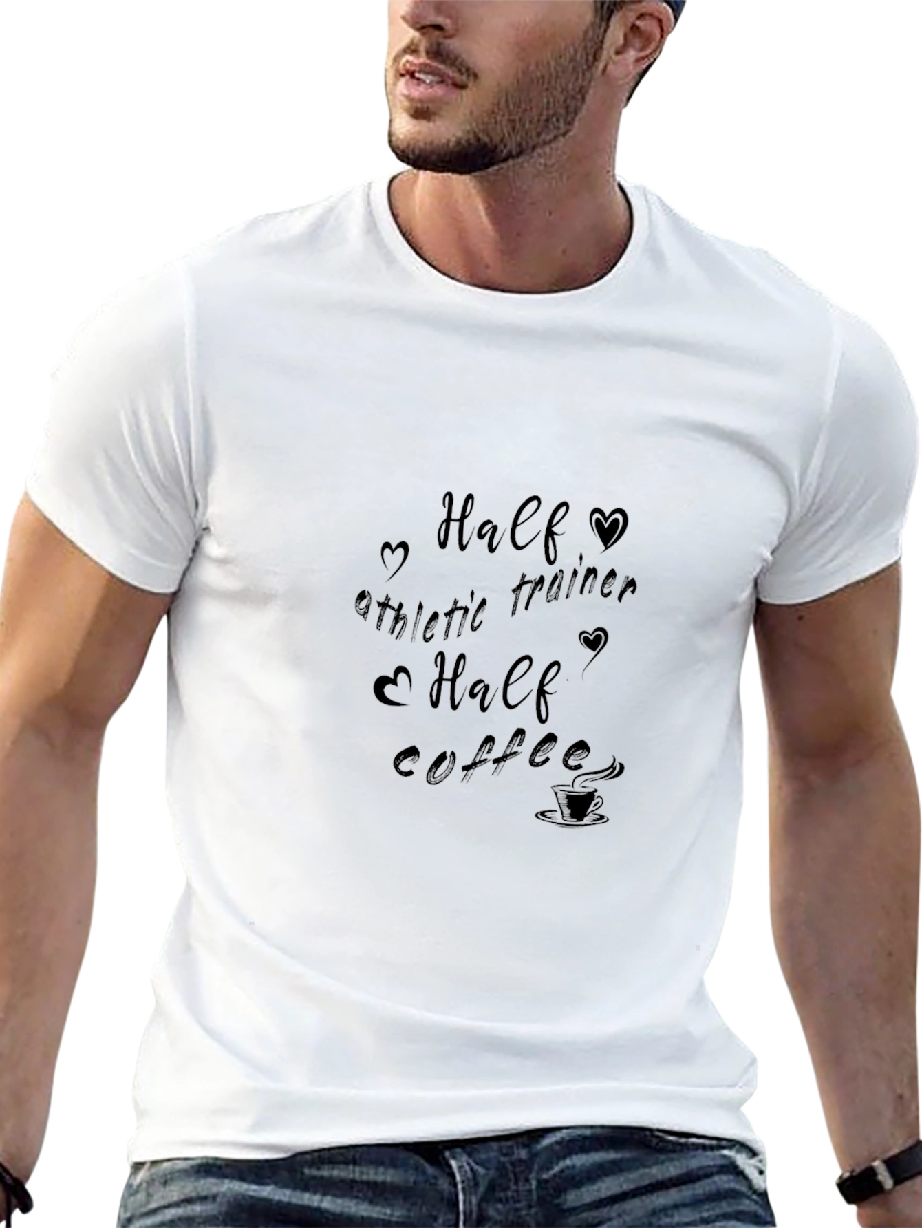 Athletic Trainer & Coffee T-Shirt