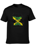 Jamaica in My Mind Mens Black T-Shirt