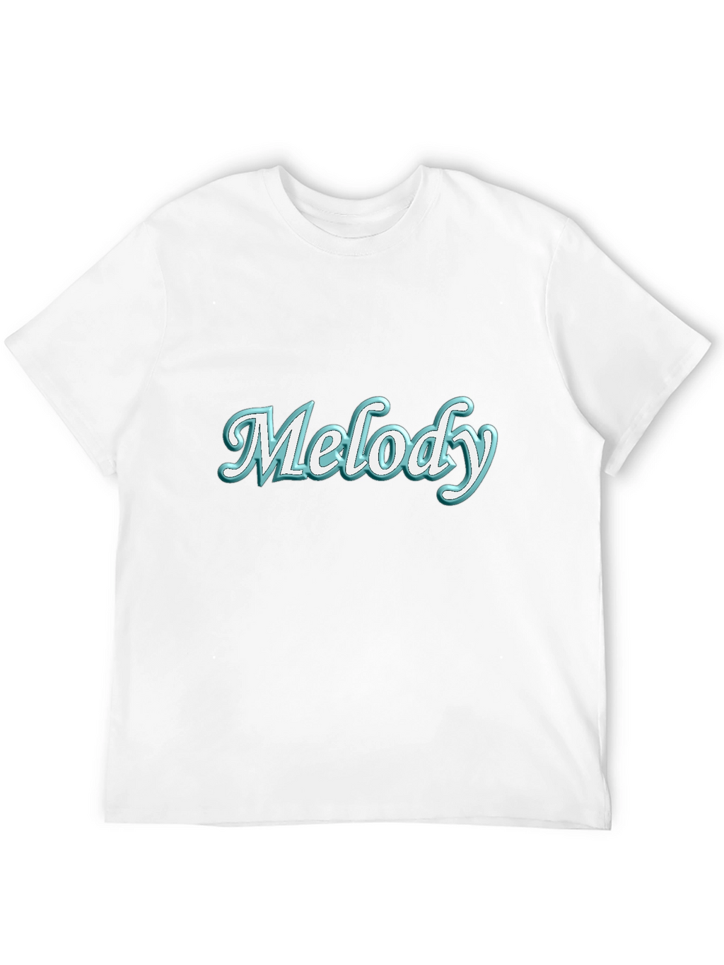 Melody Graphic Tee - Trendy Black T-Shirt