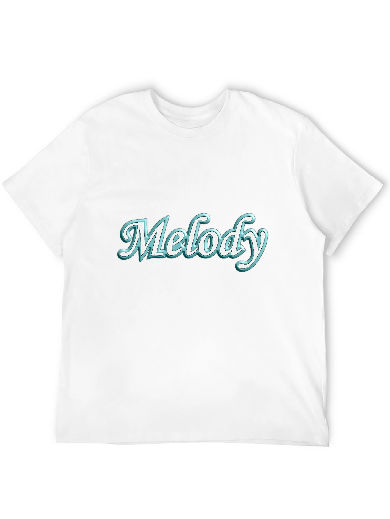 Melody Graphic Tee - Trendy Black T-Shirt