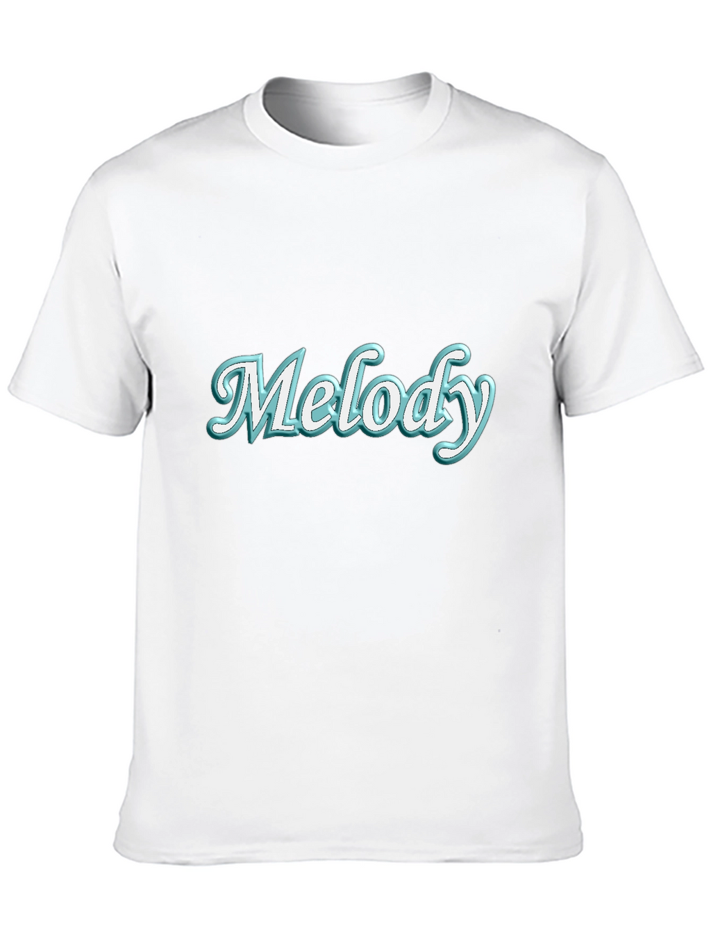 Melody Graphic Tee - Trendy Black T-Shirt