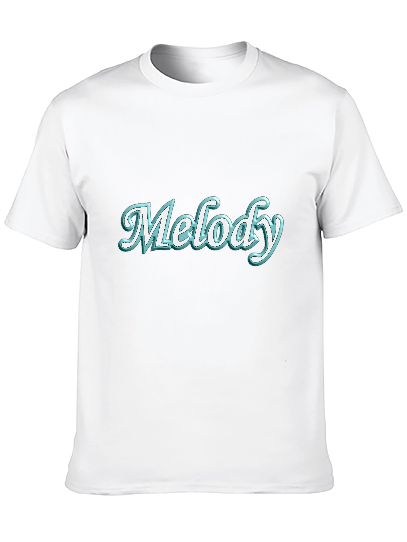 Melody Graphic Tee - Trendy Black T-Shirt