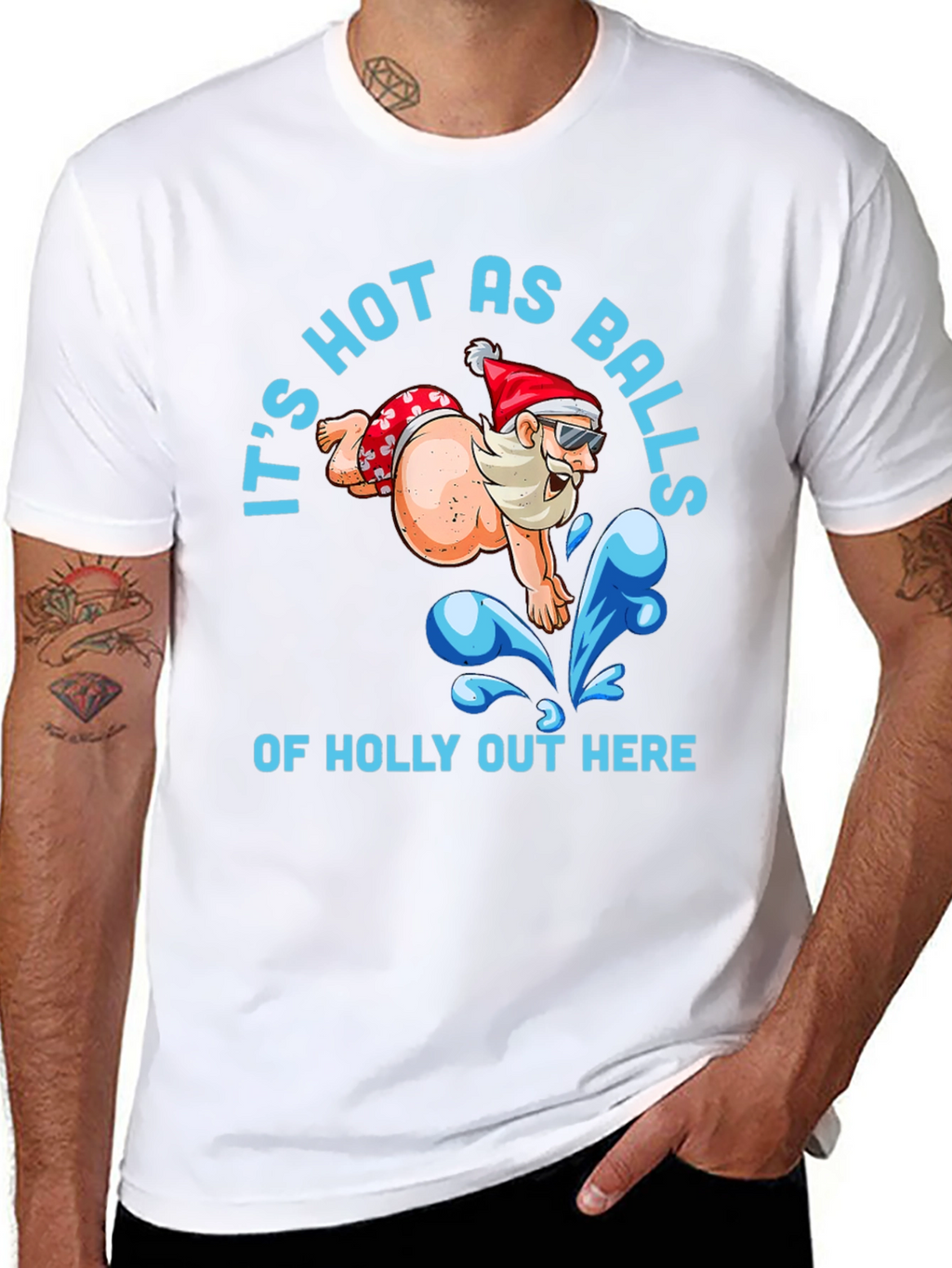Its Hot As Balls Of Holly T-Shirt