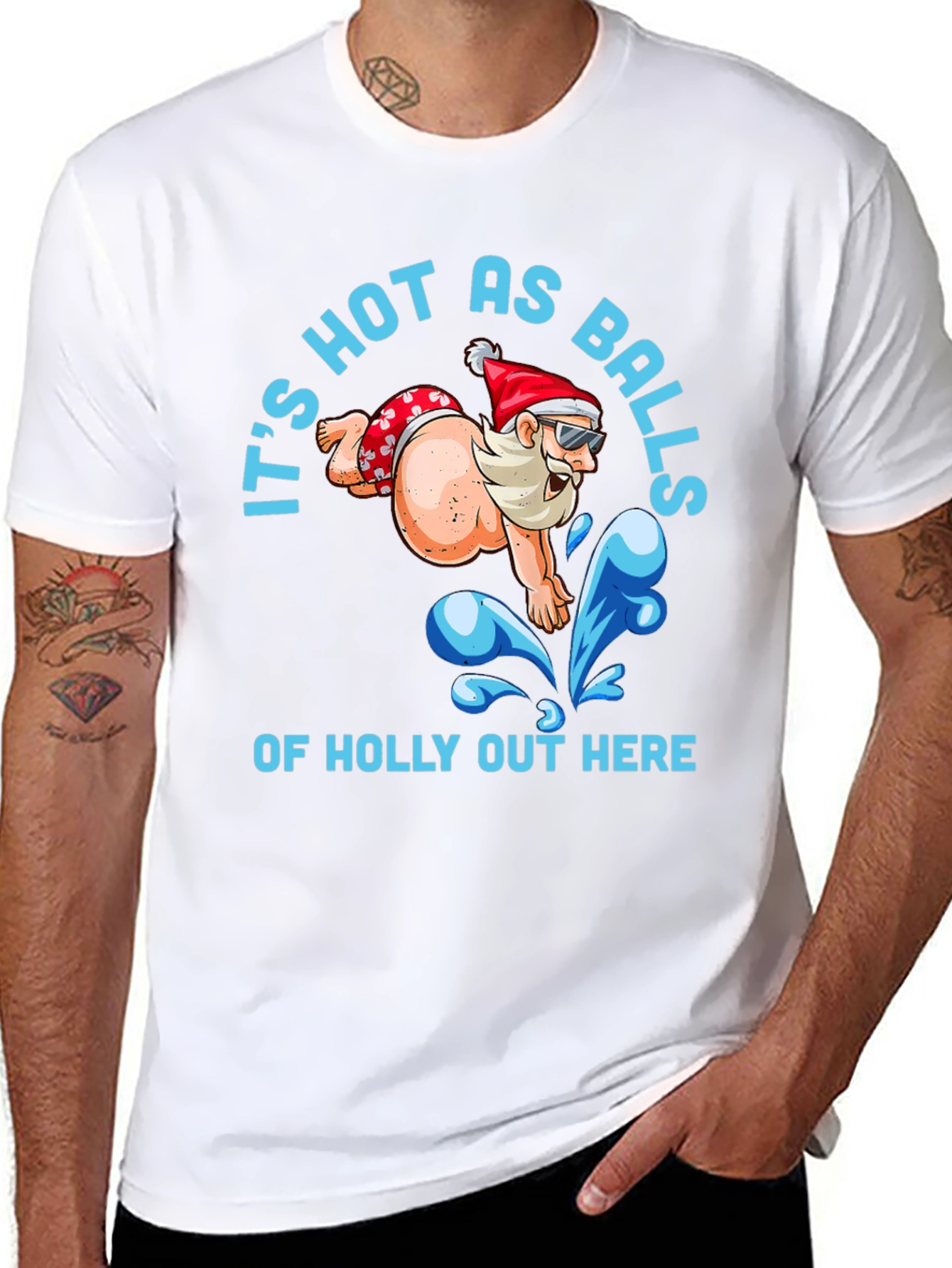 Its Hot As Balls Of Holly T-Shirt