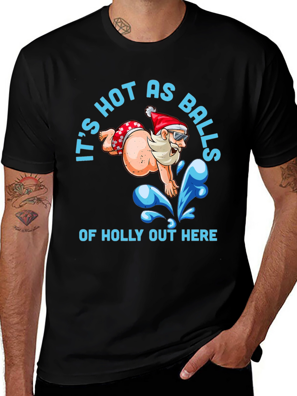 Its Hot As Balls Of Holly T-Shirt