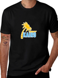 Cairo Egypt Palm Tree T-Shirt - Black Cotton Tee