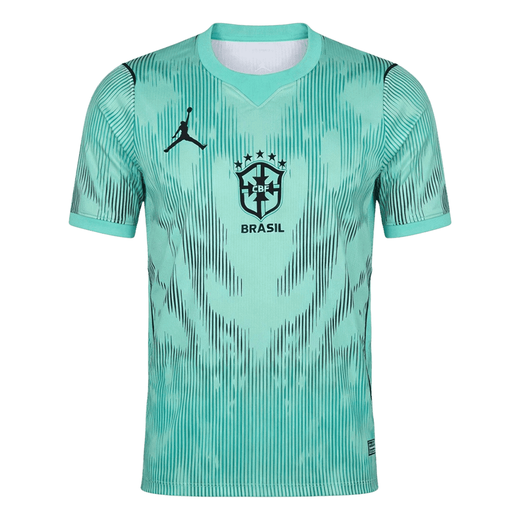 Brazil Hollywood Keepers Soccer Jersey World Cup 2026 Green Front