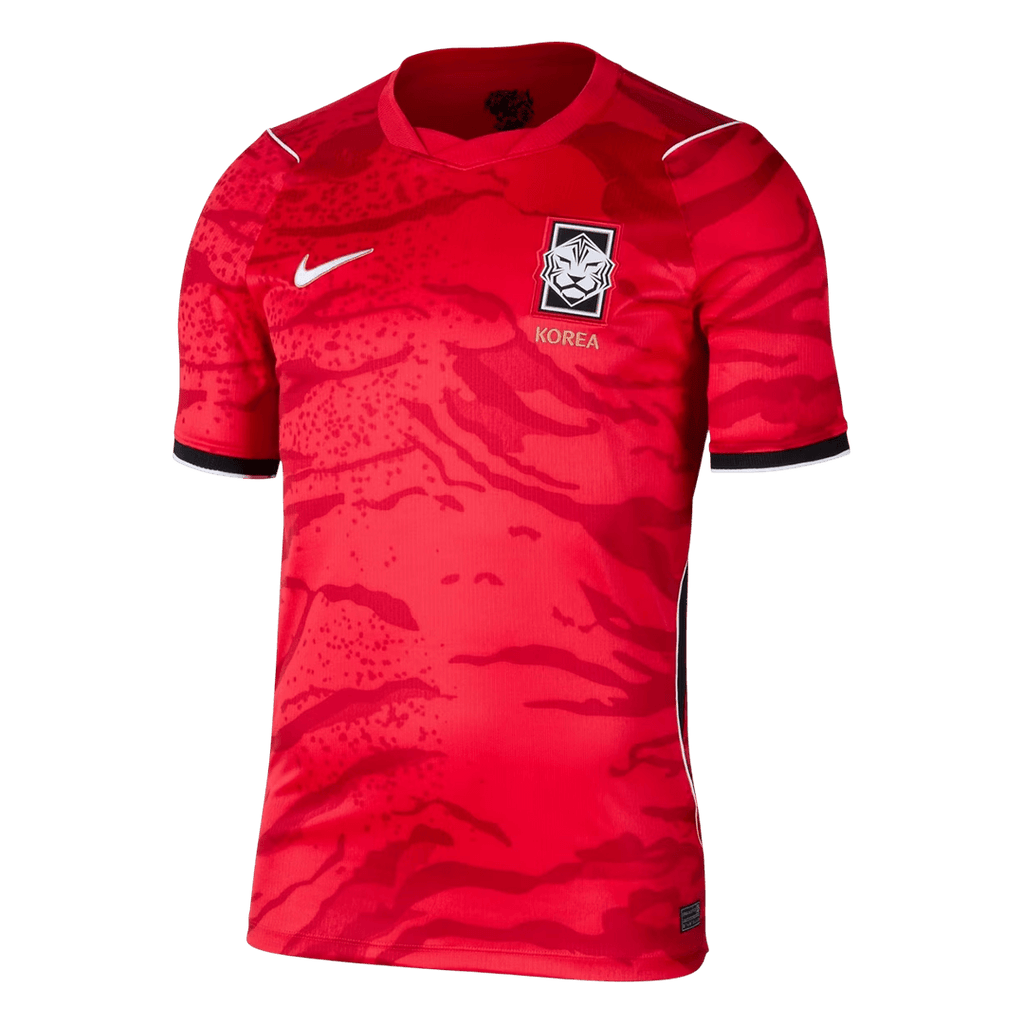 South Korea Home Soccer Jersey World Cup 2026 Red Front