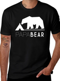 Papa Bear T-Shirt - Camping Dad Tee