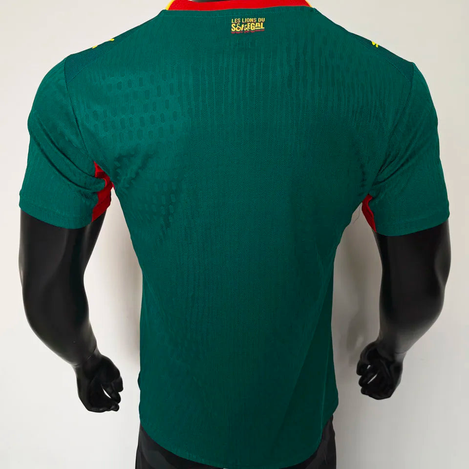2026/27 Senegal Away Green Player Version Soccer Jersey 2 星 Back