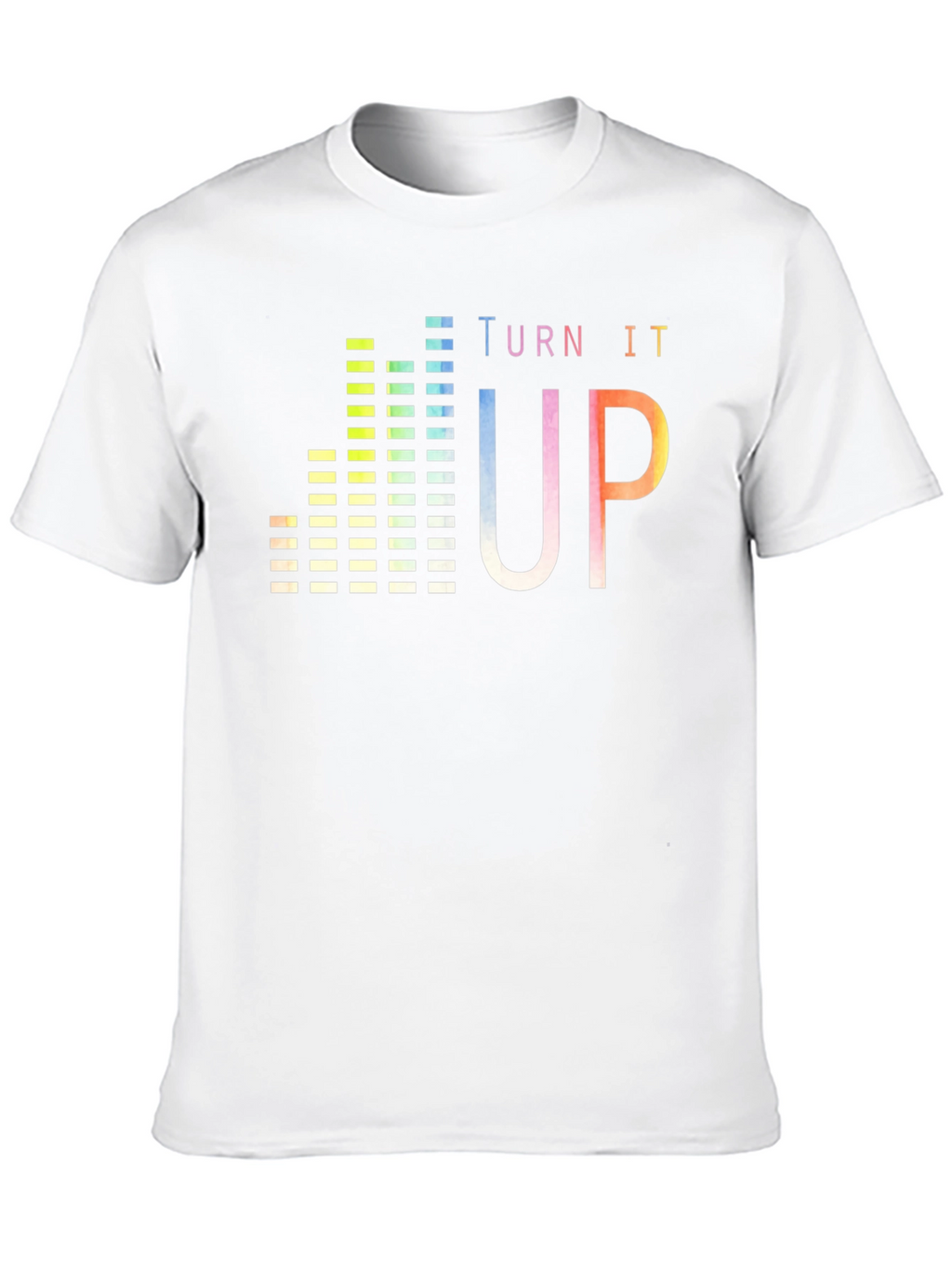 Turn It Up Graphic Tee - Music Lovers Shirt
