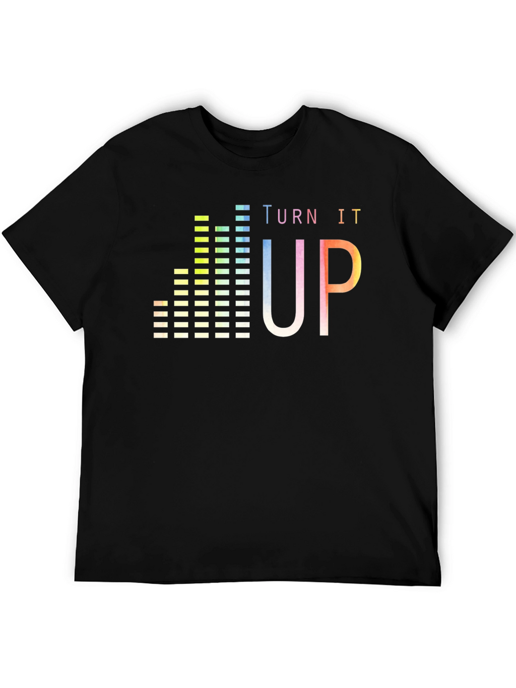 Turn It Up Graphic Tee - Music Lovers Shirt