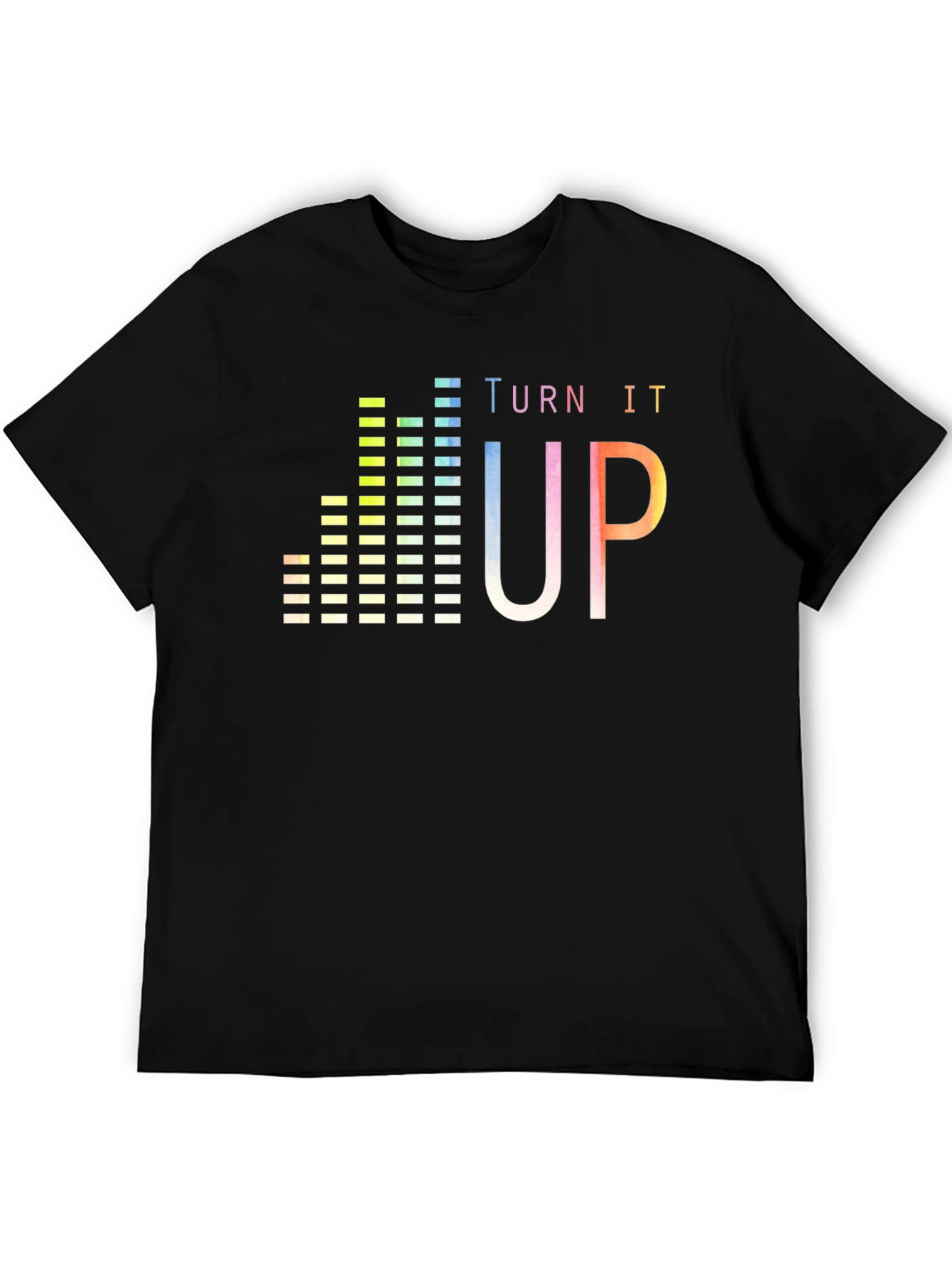 Turn It Up Graphic Tee - Music Lovers Shirt