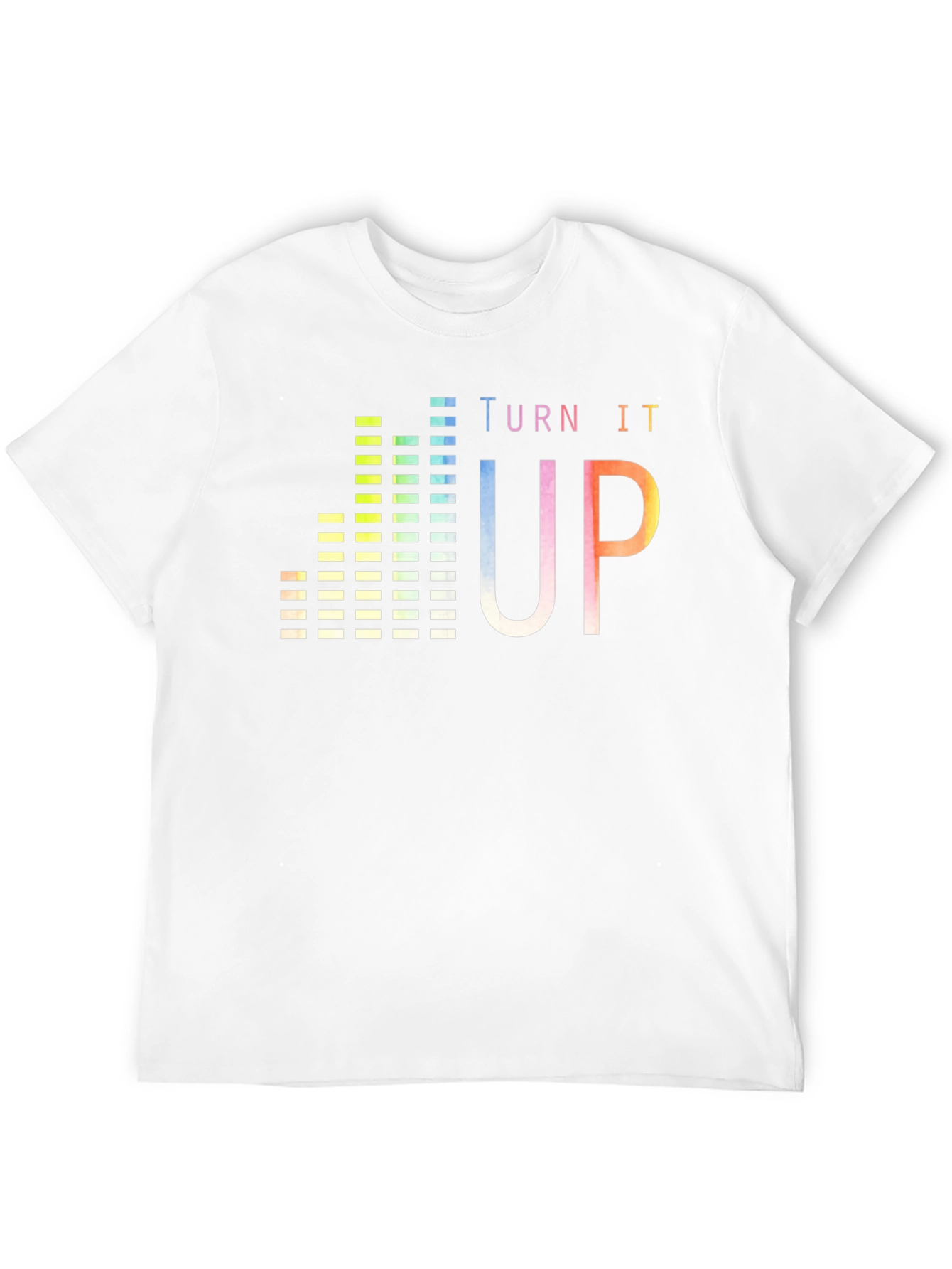Turn It Up Graphic Tee - Music Lovers Shirt