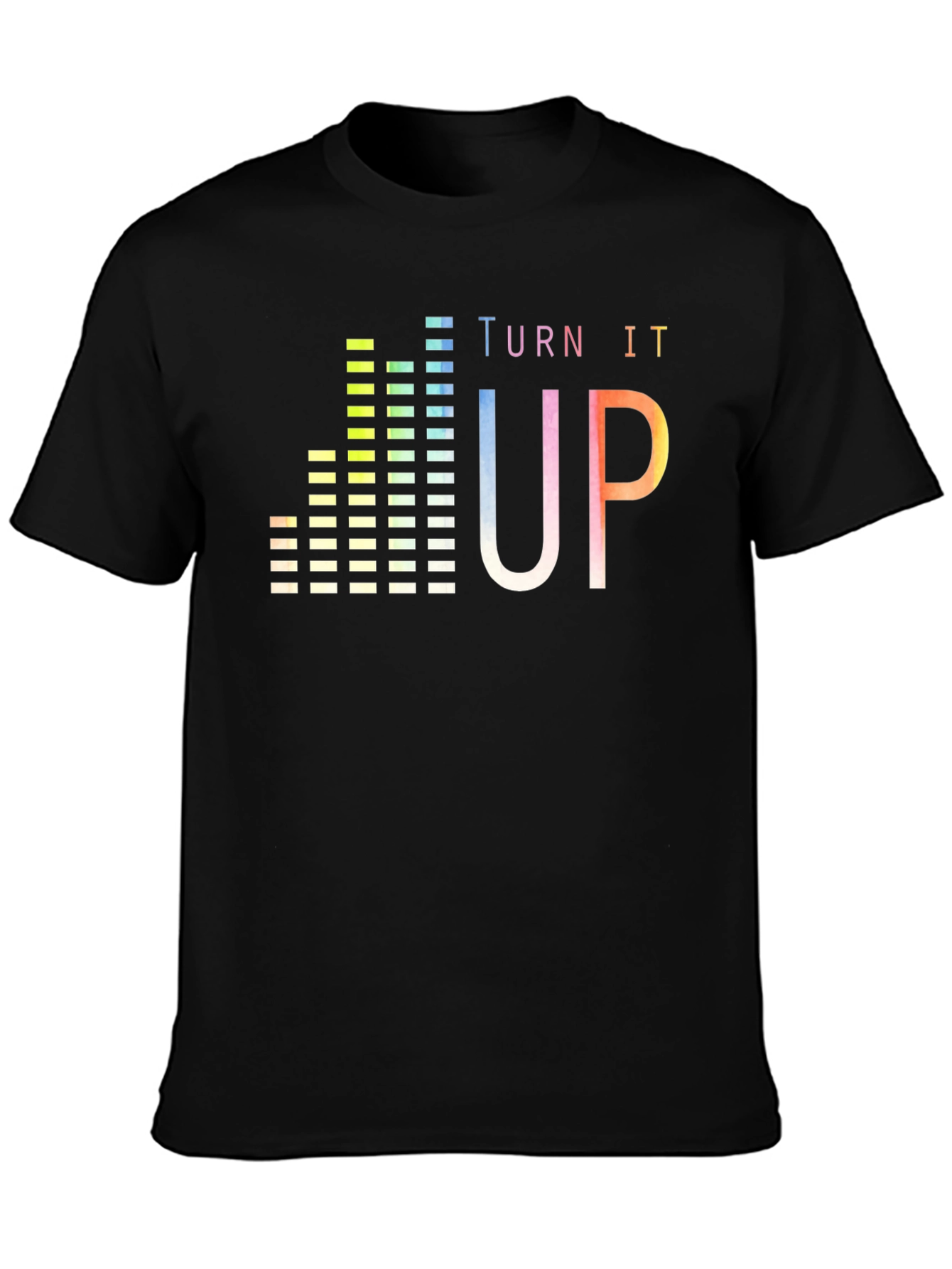Turn It Up Graphic Tee - Music Lovers Shirt