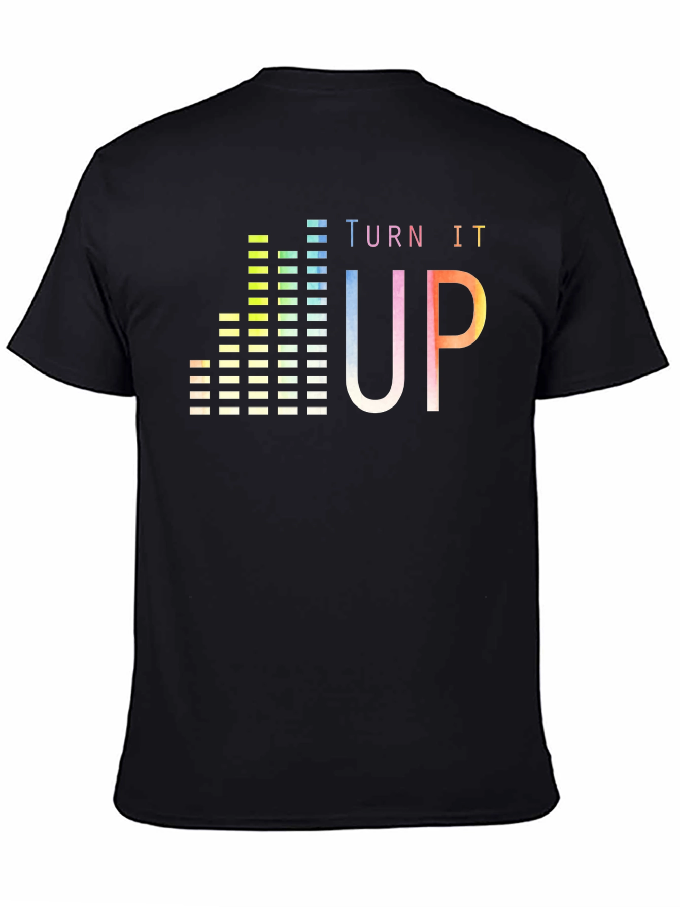 Turn It Up Graphic Tee - Music Lovers Shirt