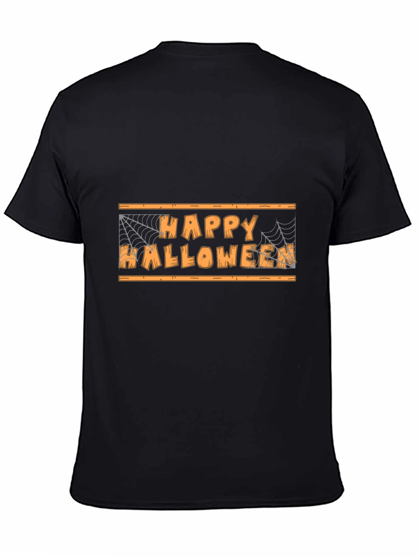 Happy Halloween Graphic Tee - Black