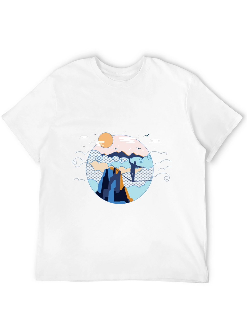 Mountain Climber Graphic Tee - Adventure Awaits!
