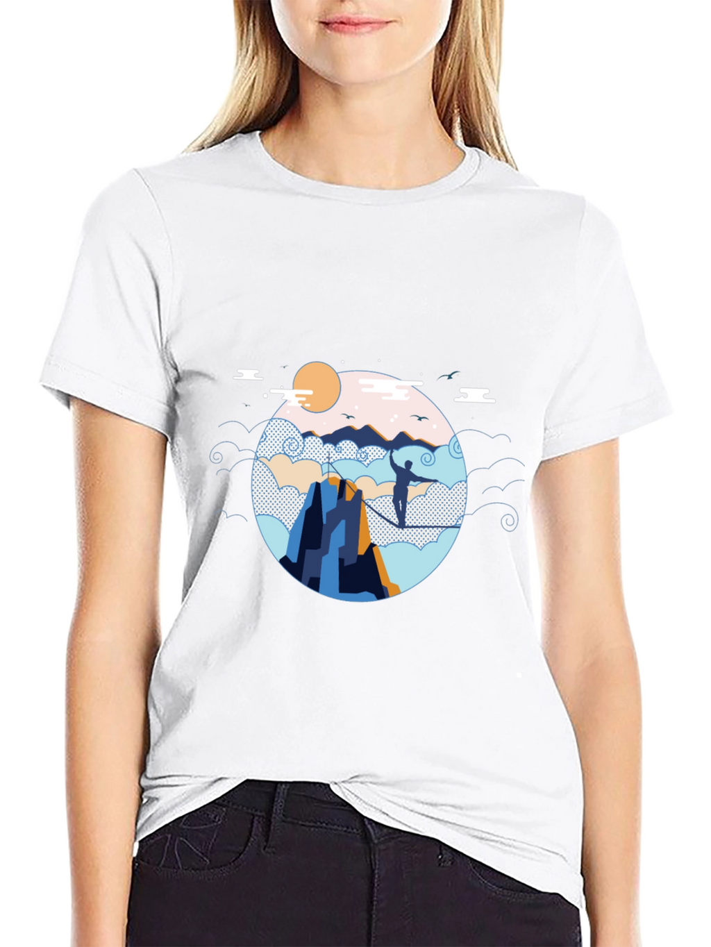 Mountain Climber Graphic Tee - Adventure Awaits!