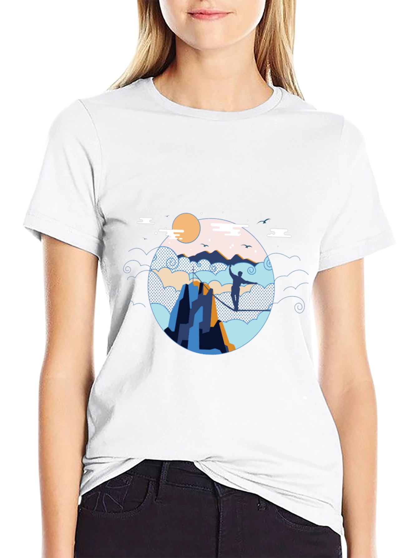 Mountain Climber Graphic Tee - Adventure Awaits!