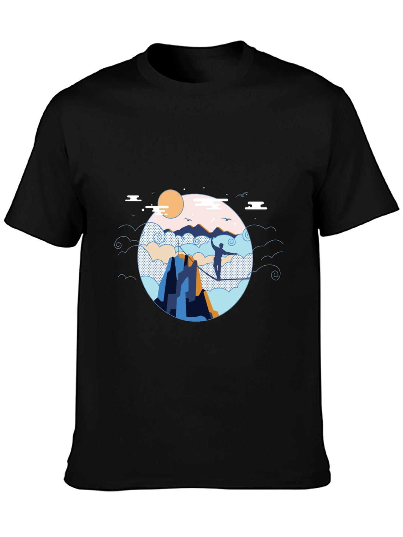 Mountain Climber Graphic Tee - Adventure Awaits!