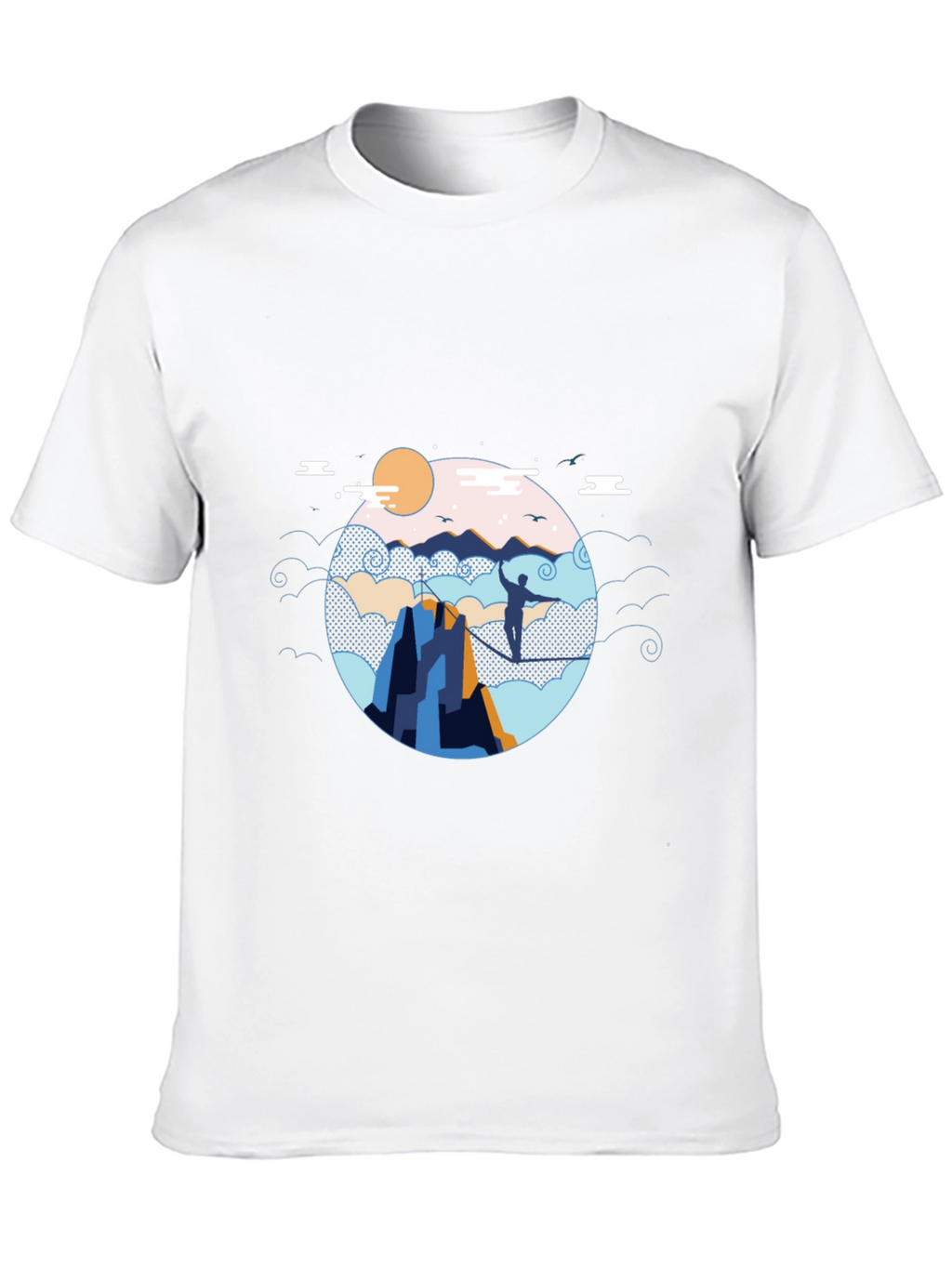 Mountain Climber Graphic Tee - Adventure Awaits!