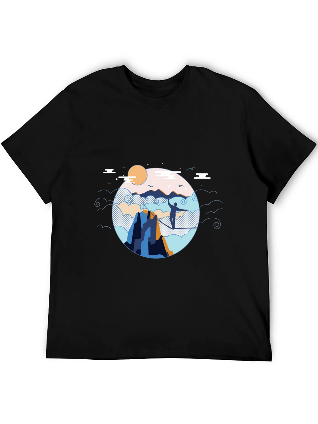 Mountain Climber Graphic Tee - Adventure Awaits!