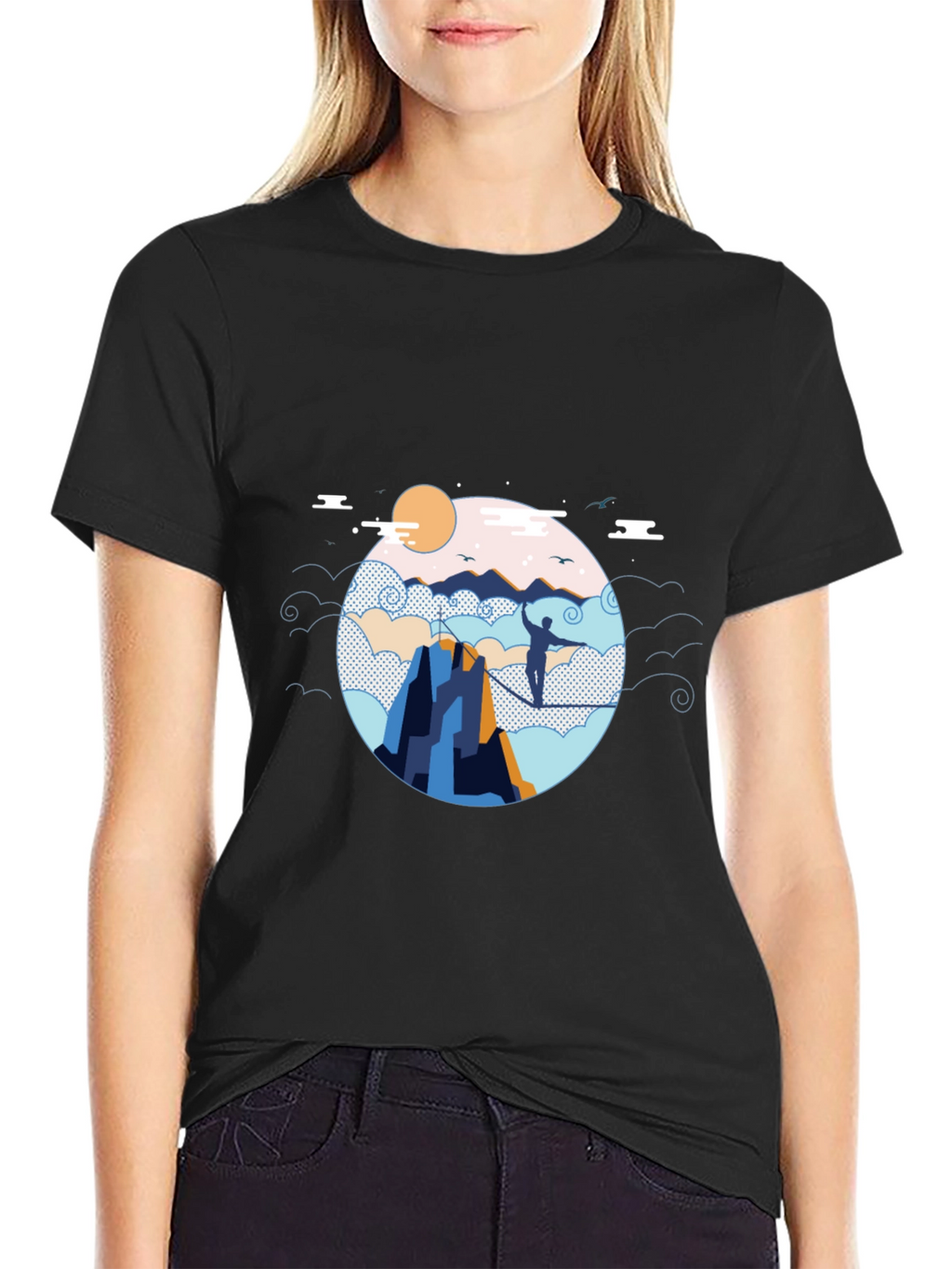 Mountain Climber Graphic Tee - Adventure Awaits!