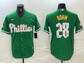 Men's Philadelphia Phillies Alec Bohm #28 Green Replica Player Jerseys