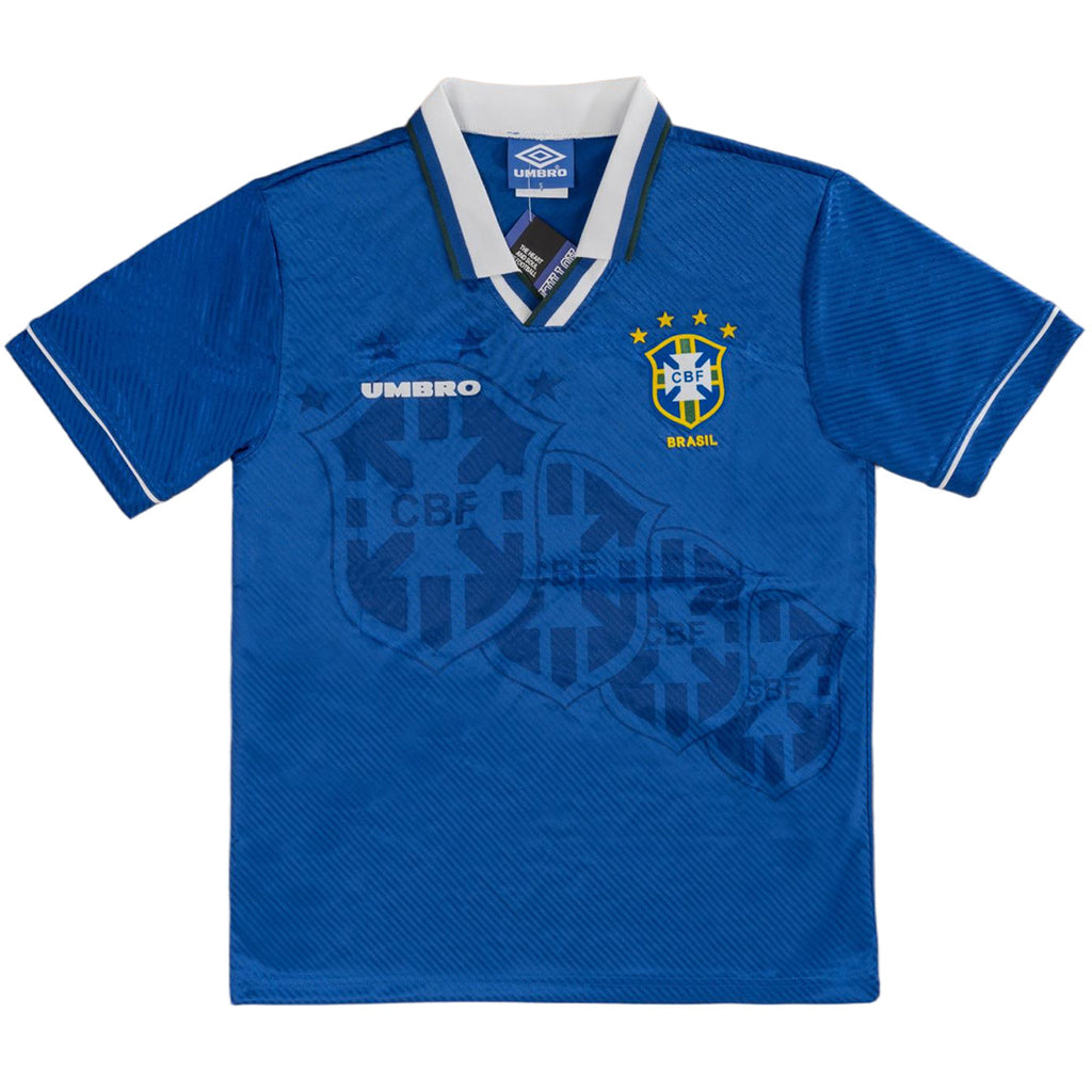 Retro Brazil Away Jersey World Cup 1994 Image 3
