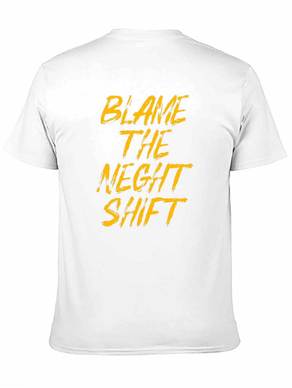 Blame The Night Shift Black T-Shirt