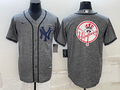Men's New York Yankees Gray Alternate Team Jerseys