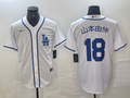 Men's Los Angeles Dodgers Yoshinobu Yamamoto #18 White Limited Game Jerseys