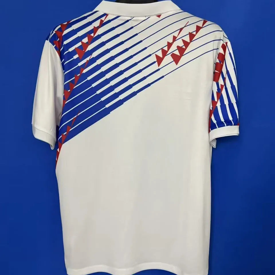 1994 Japan Away White Retro Soccer Jersey Back