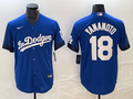 Men's Los Angeles Dodgers Yoshinobu Yamamoto #18 Royal City Connect Replica Player Jerseys