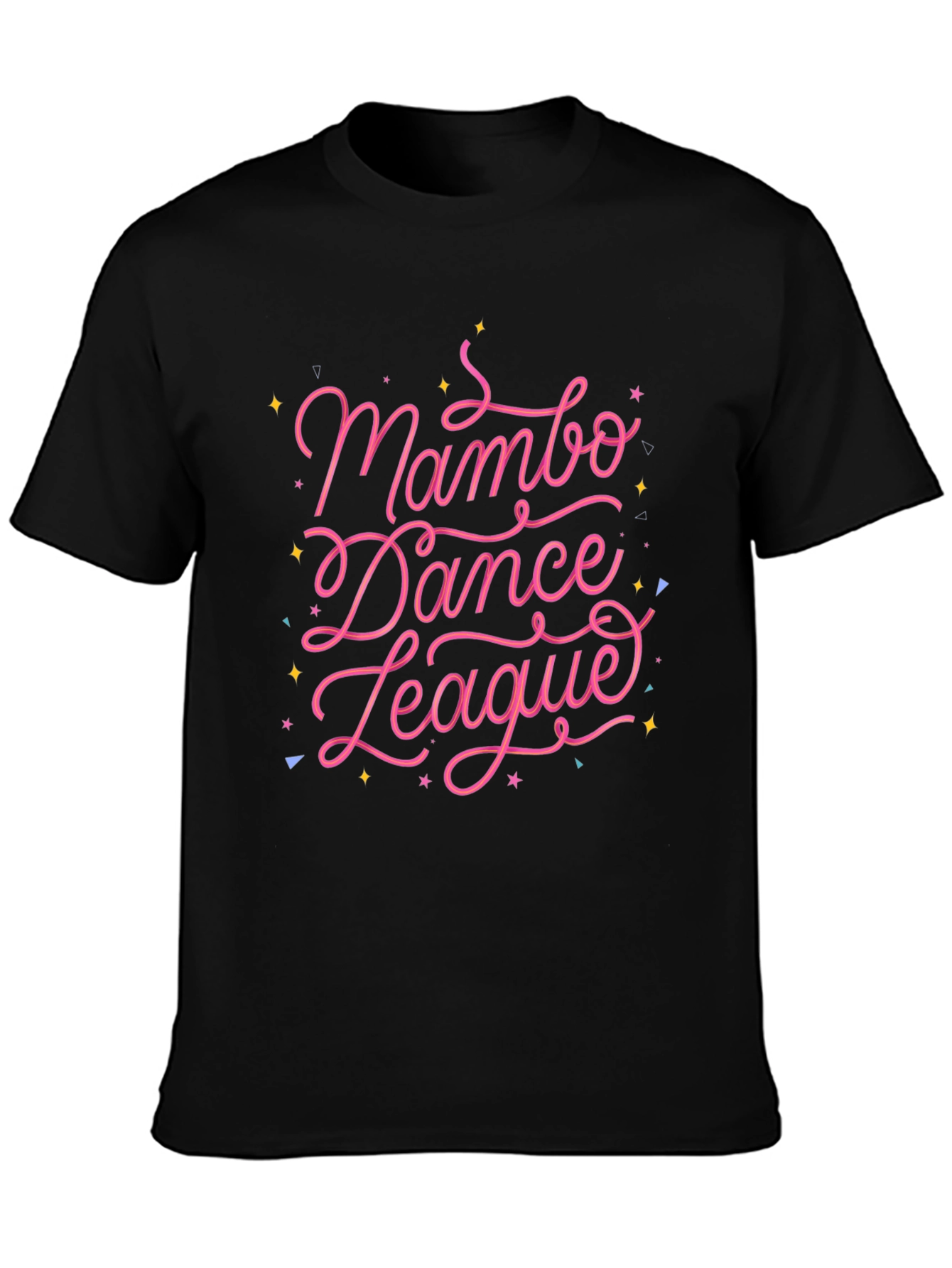 Mambo Dance League Graphic Tee - Black