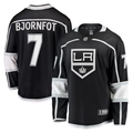 Men's Los Angeles Kings Tobias Bjornfot #7 Black Home Breakaway Player Jerseys