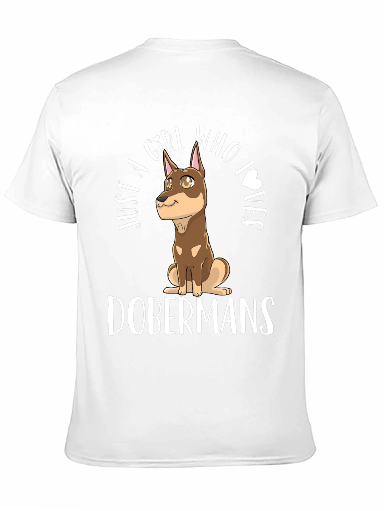 Doberman Girls T-Shirt - Dog Lover Tee